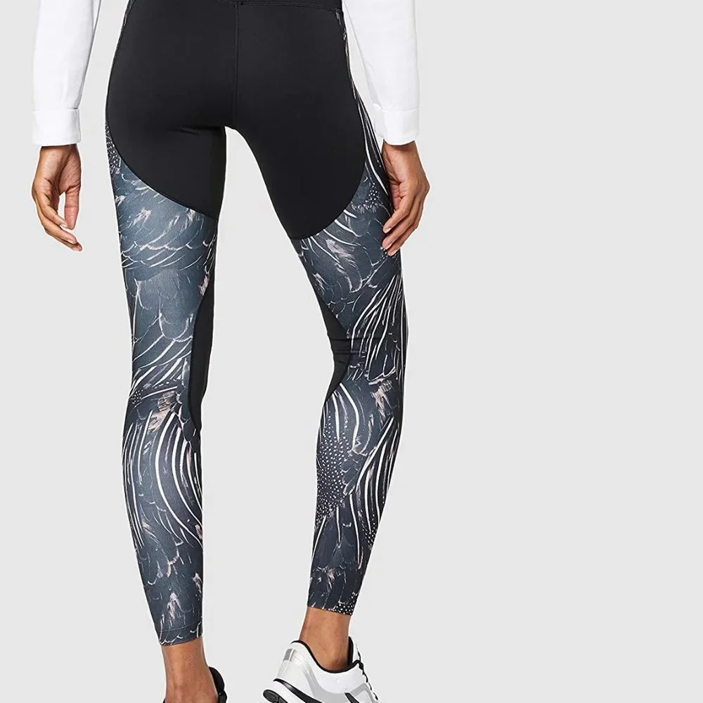 Nike Power Hyper Tight Fit Flutter Print Tights